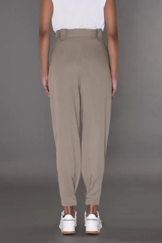 MooRER KARLYNTF Khaki Women Pants