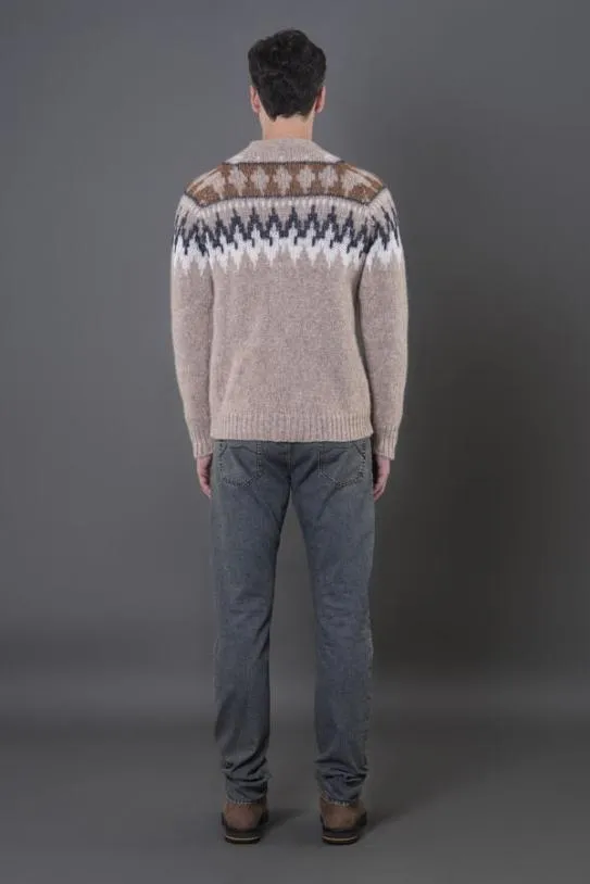 MooRER KEMPPAY Beige Men Knitwear