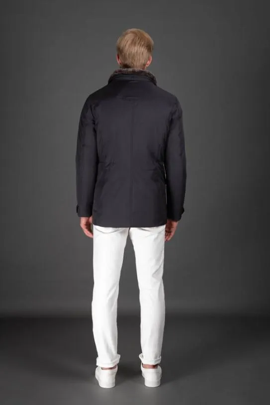 MooRER KURTGF Darkblu Men Jackets