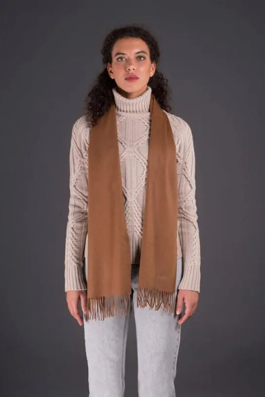 MooRER LEROYVI3 Naturale WomenMen Scarves And Gloves