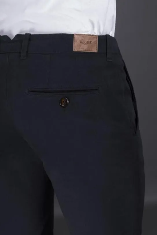 MooRER LEVANZOARM Navy Men Pants