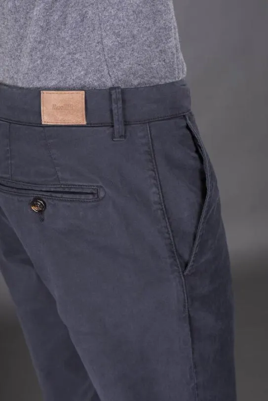 MooRER LEVANZOTRK Navy Men Pants