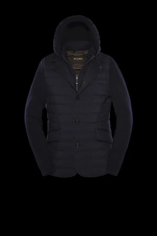 MooRER MASSIMOS3Z Darkblu Men Jackets