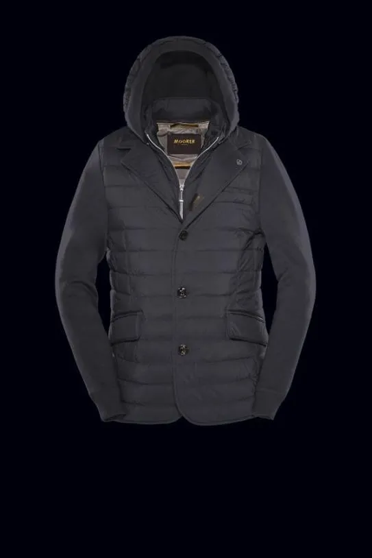 MooRER MASSIMOS3Z Nero Men Jackets