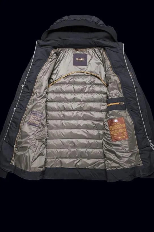 MooRER MASSIMOS3Z Nero Men Jackets
