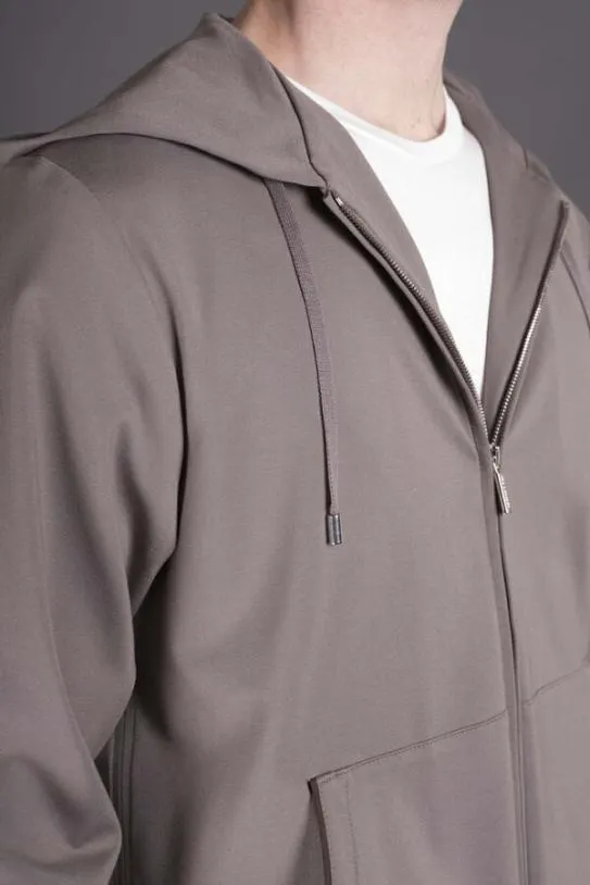 MooRER MATTHEW FELPAJ Taupe Men Sweatshirts And Tracksuits