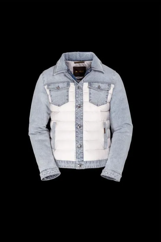 MooRER MONDOR104XN Blubleach Men Jackets