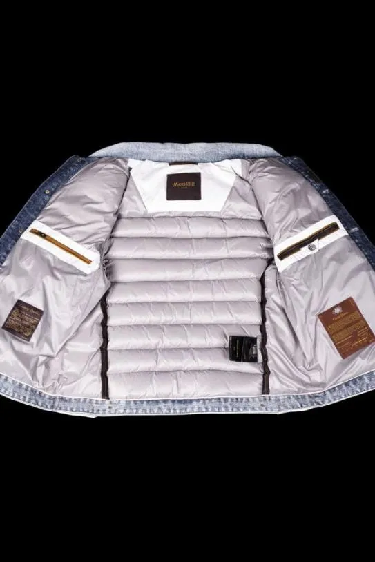MooRER MONDOR104XN Blubleach Men Jackets