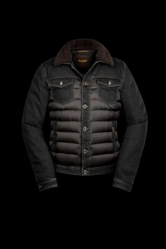 MooRER MONDORFUR106S Nero Men Jackets