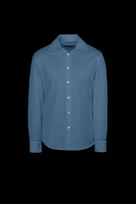 MooRER MONTALCINOJCL Indaco Men Shirts