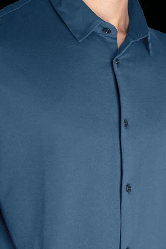MooRER MONTALCINOJCL Indaco Men Shirts