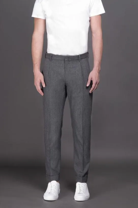 MooRER MONTALEFSR Antracite Men Pants