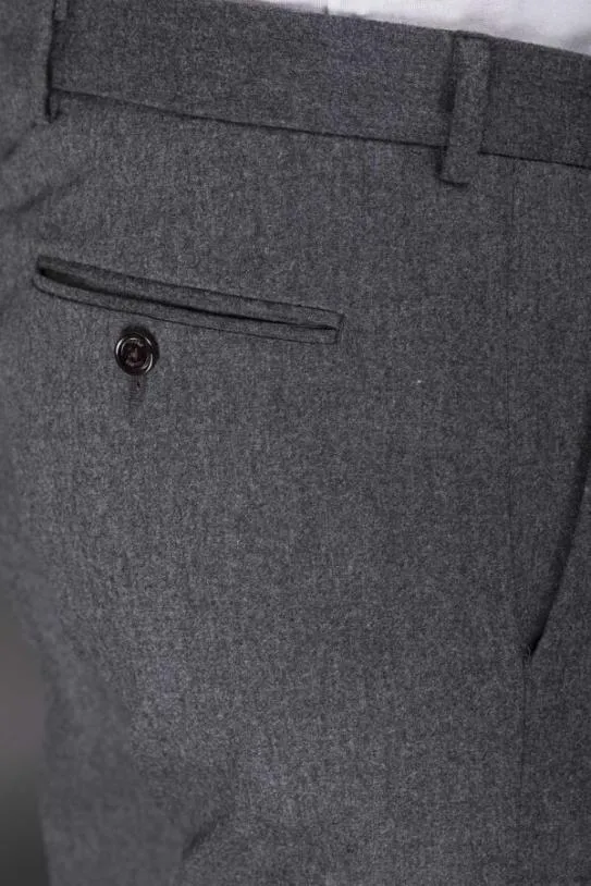 MooRER MONTALEFSR Antracite Men Pants