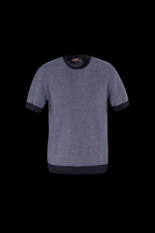MooRER MOSESRHC Lightdenim Men Knitwear