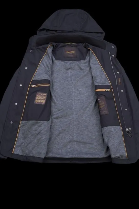 MooRER MOSSSKT Navy Men Jackets