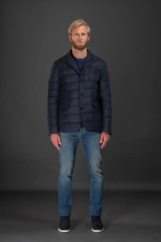 MooRER NOMOSFF Blu Men Jackets