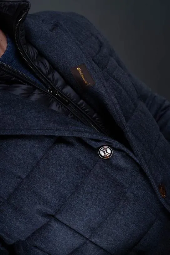 MooRER NOMOSFF Blu Men Jackets