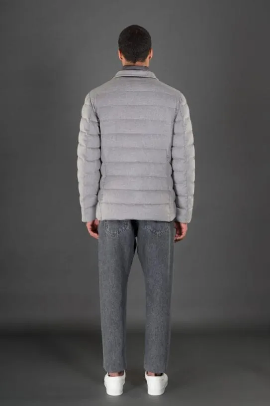 MooRER NOMOSLS9 Light Grey Men Jackets