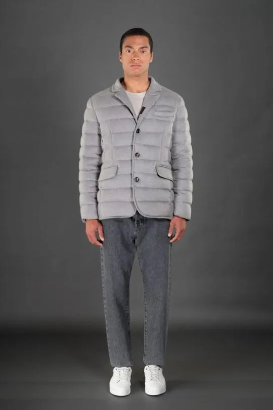 MooRER NOMOSLS9 Light Grey Men Jackets