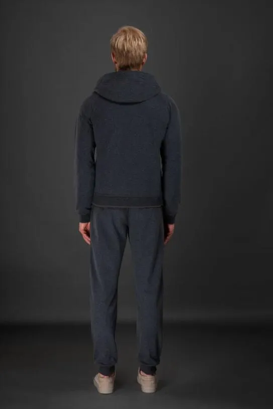 MooRER NORCIA FELPACAD Antracitecastagna Men Sweatshirts And Tracksuits