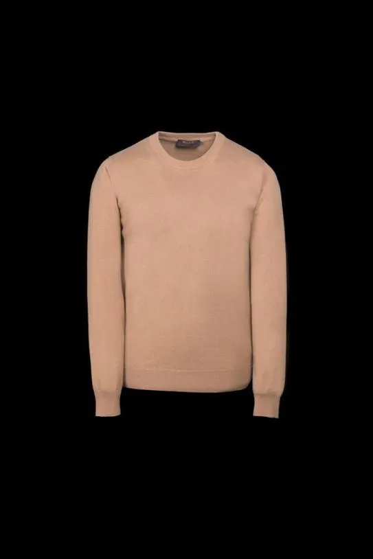 MooRER ORVIETOWS5 Cammello Men Knitwear