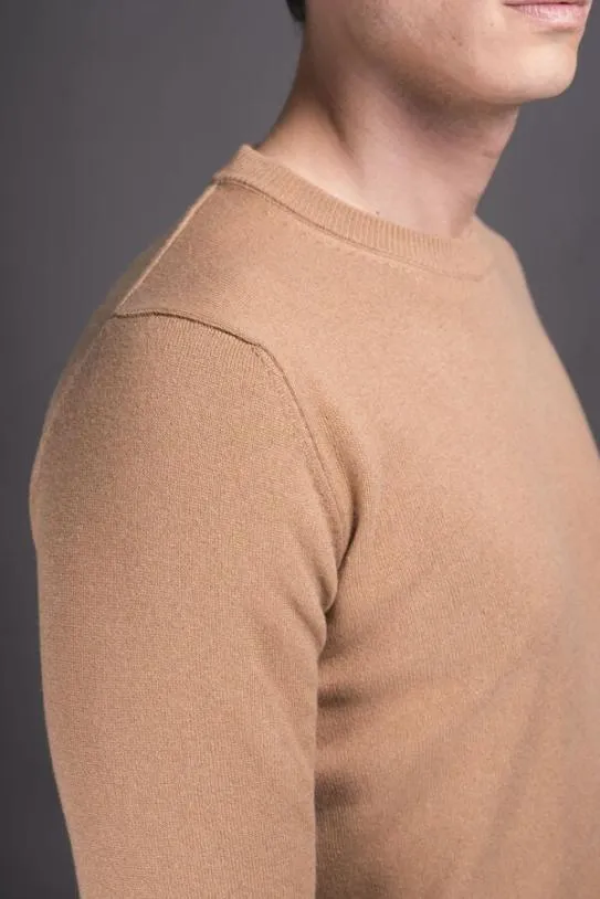 MooRER ORVIETOWS5 Cammello Men Knitwear