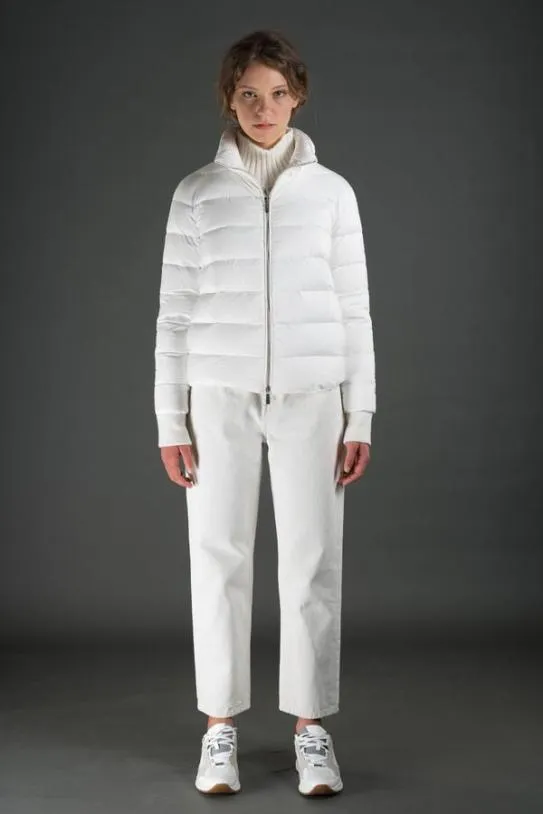 MooRER PEGASOLAP Bianco Women Jackets