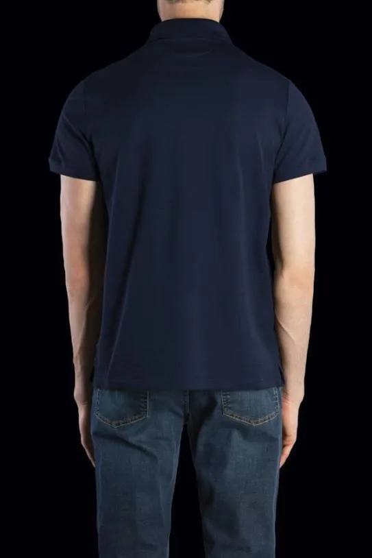 MooRER PESCHICIJTP Blu Navy Men Tshirts And Polos