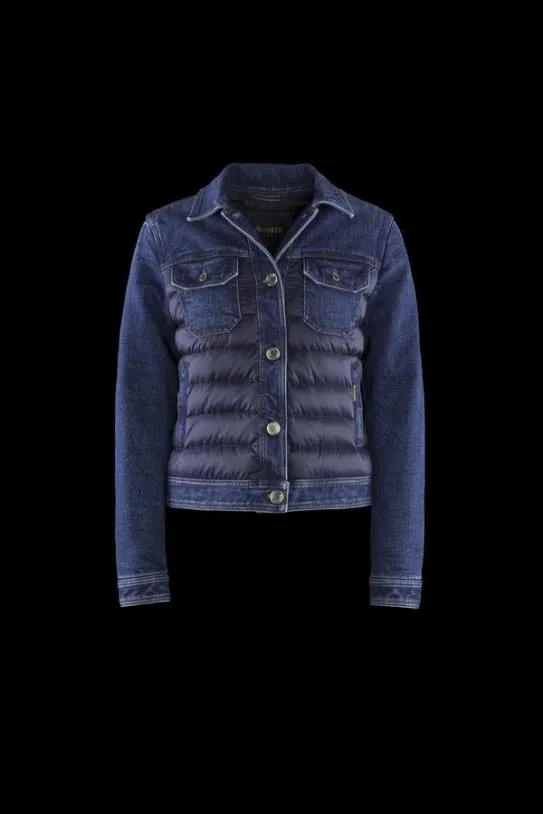 MooRER PETUNIA104H Blu Women Jackets