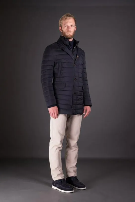 MooRER PONTIS3 Dark Blu Men Jackets