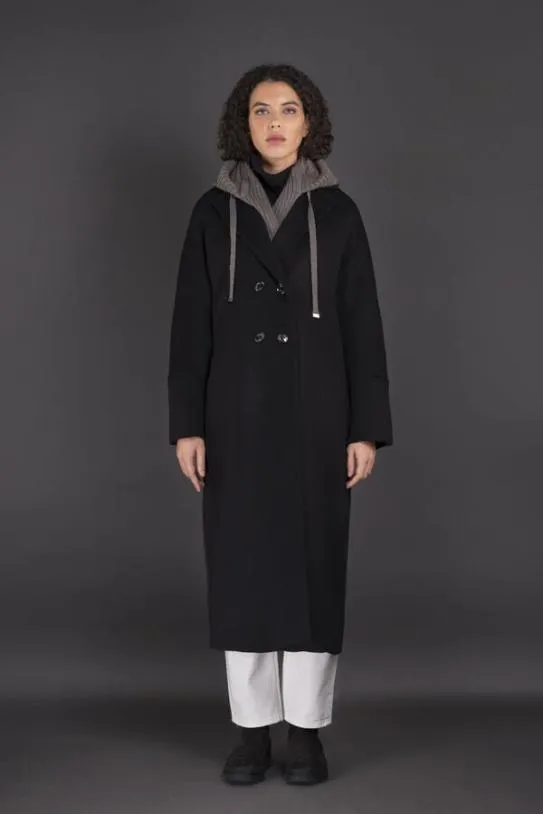 MooRER RAVENNALE Navy Blu Women Coats