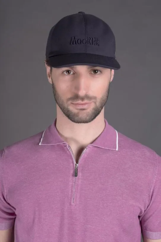 MooRER ROBINSONJ Navybianco Men Hats