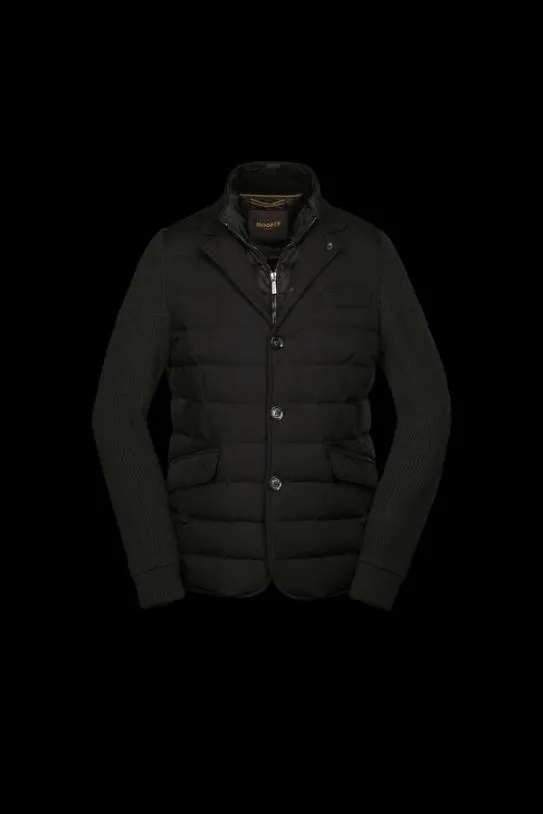 MooRER ROGERSKNM Nero Men Jackets