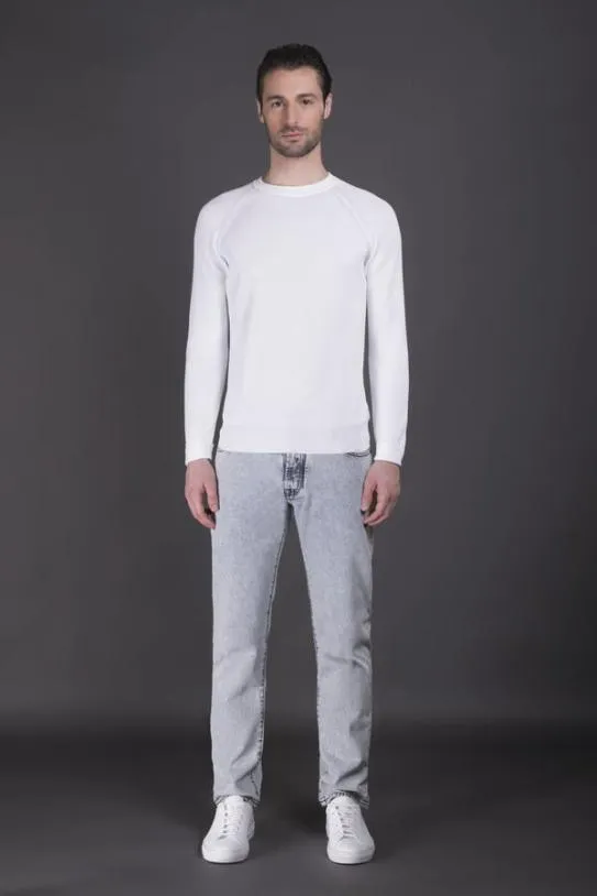 MooRER SANTECSP Bianco Men Knitwear