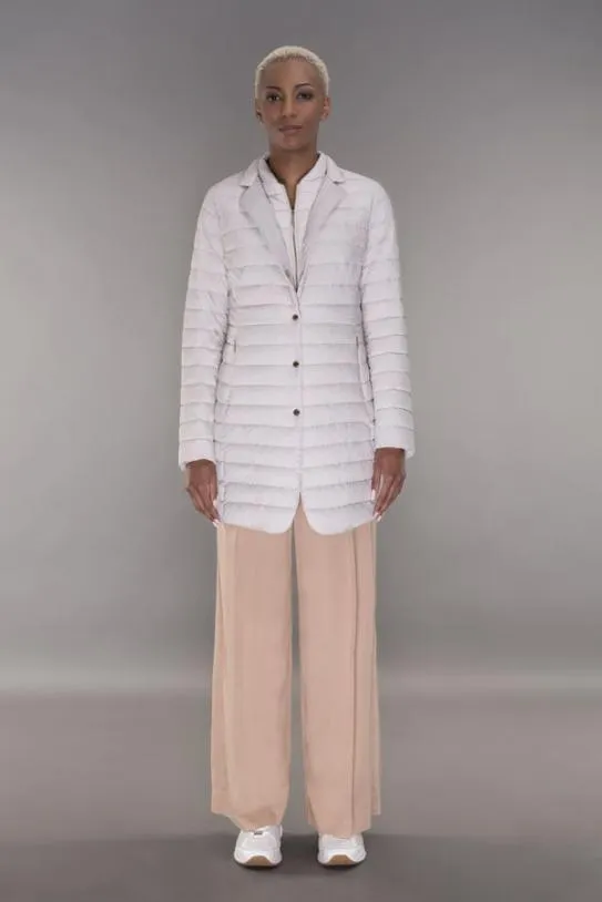 MooRER SHARIS3 Ivory Women Puffers