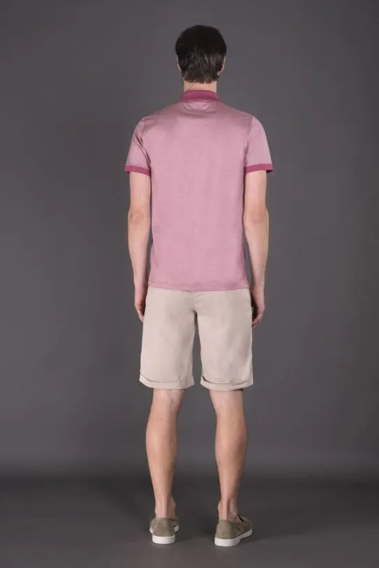 MooRER SPIKEPQX Ciclamino Men Tshirts And Polos