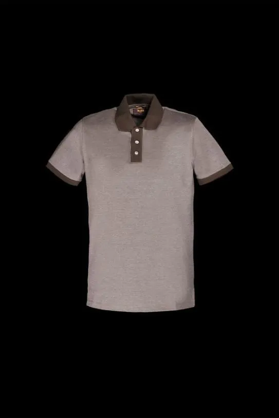 MooRER SPIKEPQX Tortora Men Tshirts And Polos