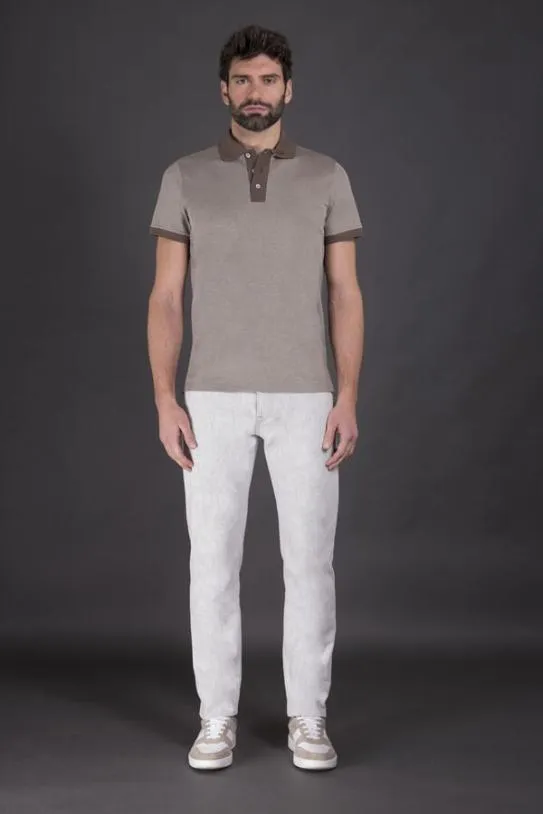 MooRER SPIKEPQX Tortora Men Tshirts And Polos