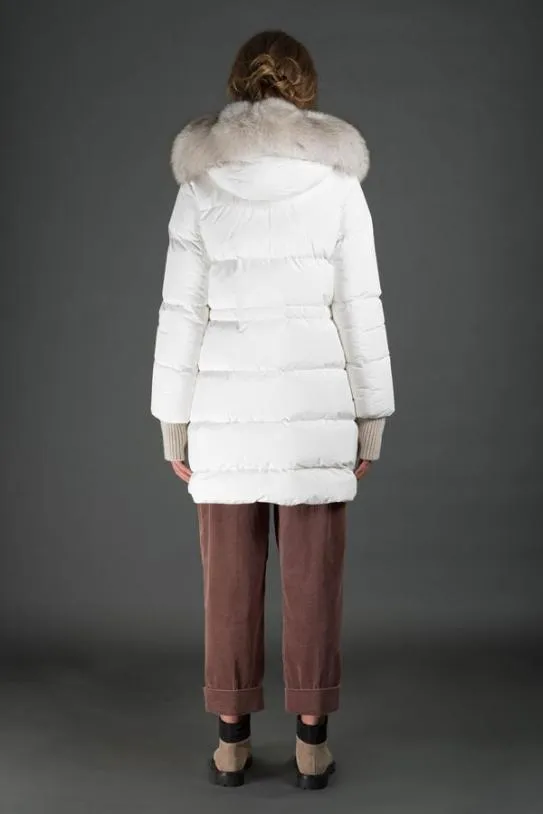 MooRER TALASSASTP Blanc Women Jackets