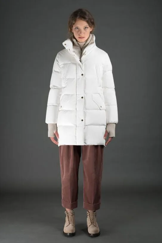 MooRER TALASSASTP Blanc Women Jackets