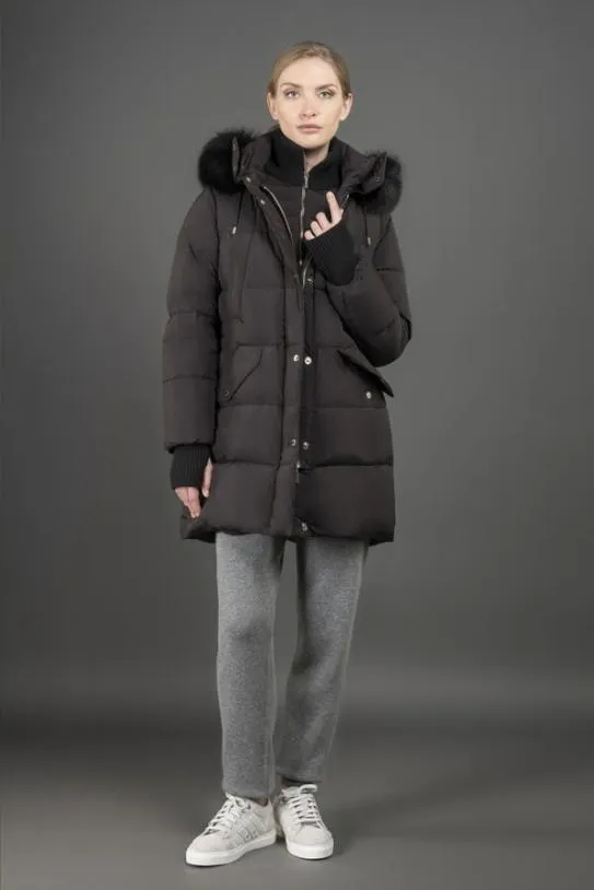MooRER TALASSASTP Nero Women Puffers