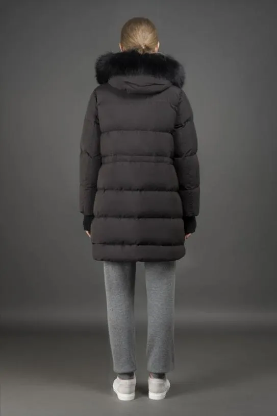 MooRER TALASSASTP Nero Women Puffers