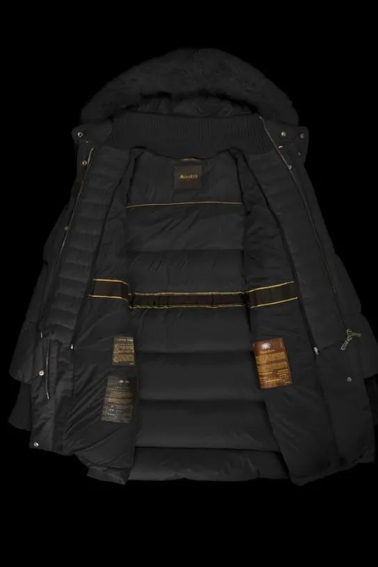 MooRER TALASSASTP Nero Women Puffers