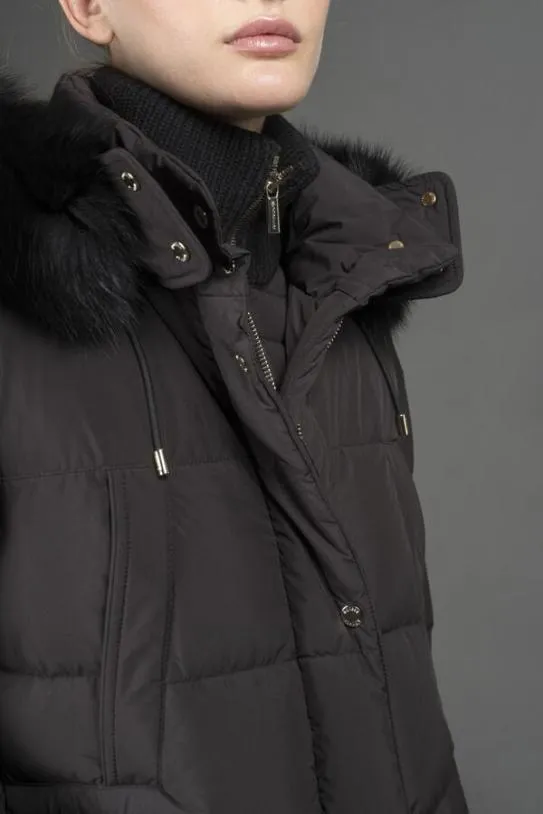 MooRER TALASSASTP Nero Women Puffers