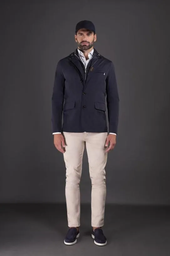 MooRER VESPUCCITJ Darkblu Men Jackets