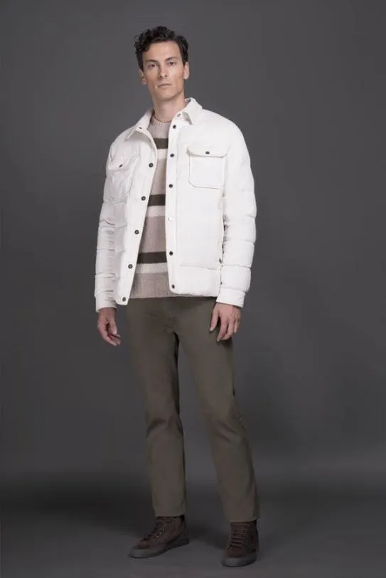 MooRER VETONVH Bianco Men Jackets