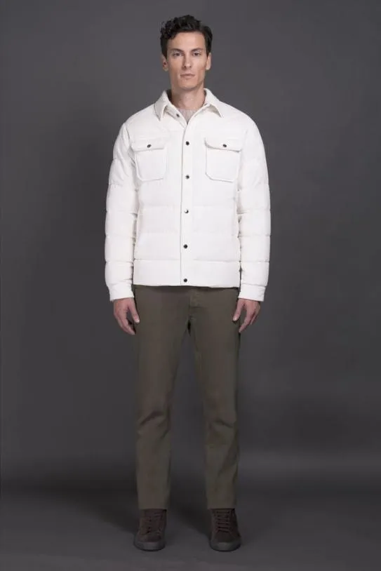 MooRER VETONVH Bianco Men Jackets