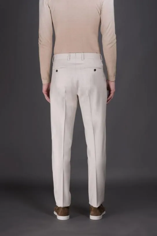 MooRER VIESTEW3 Avorio Men Pants