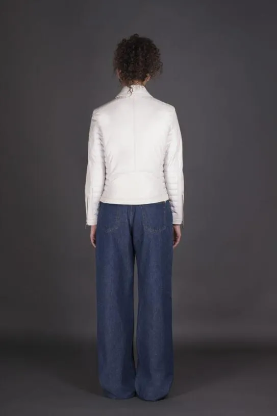 MooRER YOELPEX Ivory Women Jackets