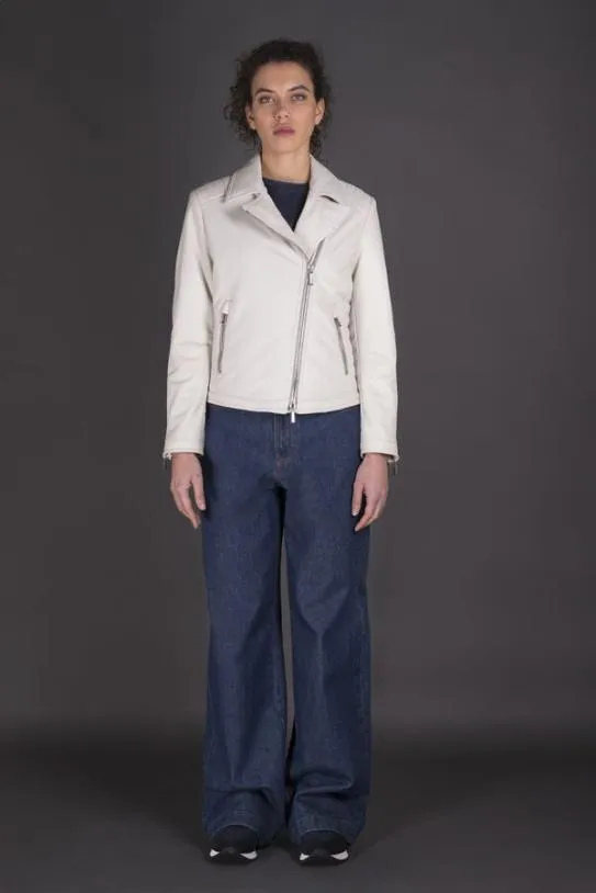 MooRER YOELPEX Ivory Women Jackets